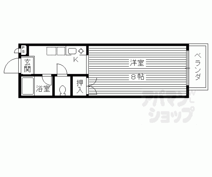 【エレガントヴィラ２１】間取