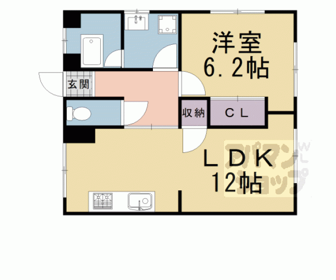 【第１向日ハイツ】間取