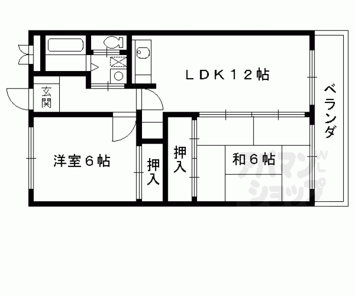 【サンリジェール】間取