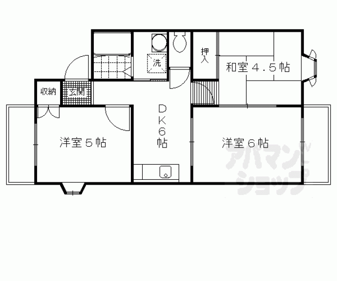 【コートプロヴァンス】間取