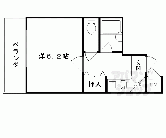 【レ・タン・ドゥ・ラ・メール・ＣＫⅡ】間取
