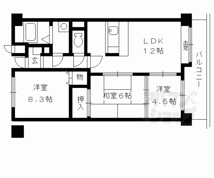 【ＧＲＡＮＤ　Ｋ’Ｓ】間取