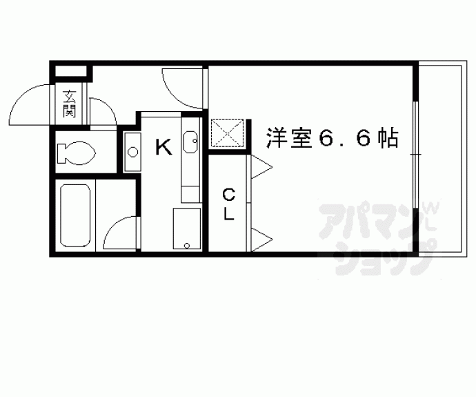【ルミエール上野】間取