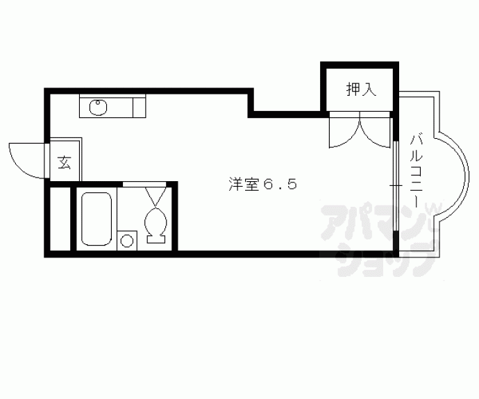 【サンアヴェニュー墨染】間取