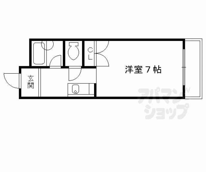 【プランドール】間取