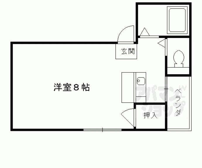 【ヴィラISHIKAWA】間取