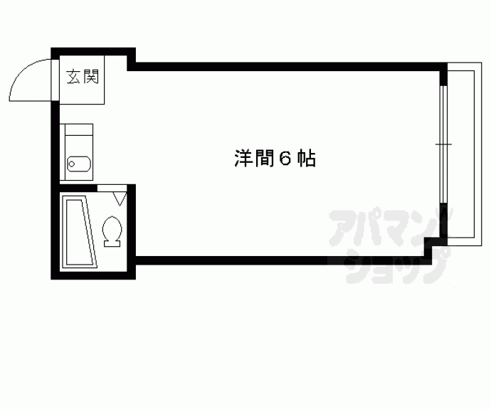 【La Foret 伏見】間取