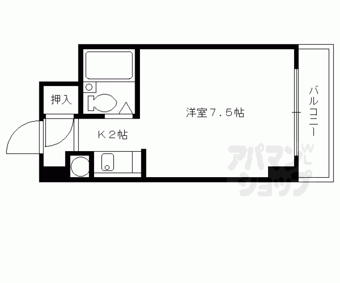 【大林マンション】間取