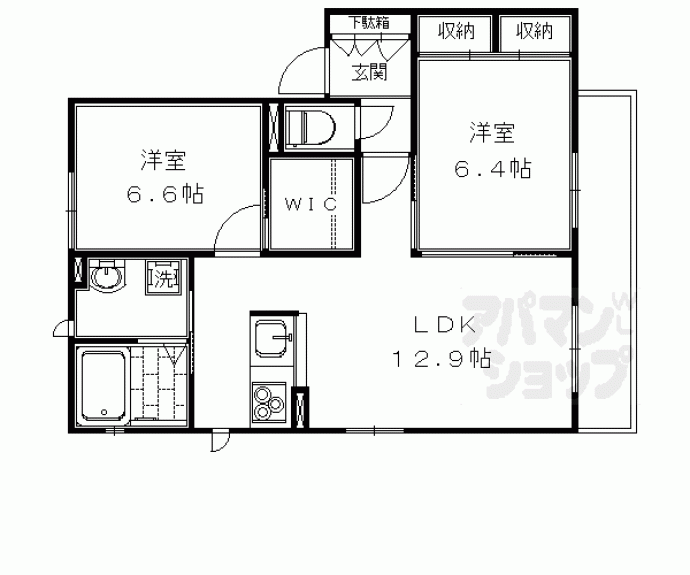 【Ｂｅｌｌｅ　Ｍａｉｓｏｎ　祥鳥橋】間取