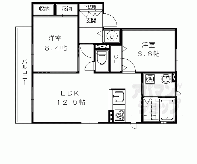 【Ｂｅｌｌｅ　Ｍａｉｓｏｎ　祥鳥橋】間取