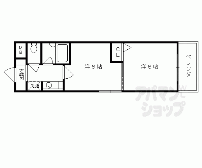 【メゾン・ドゥースール】間取