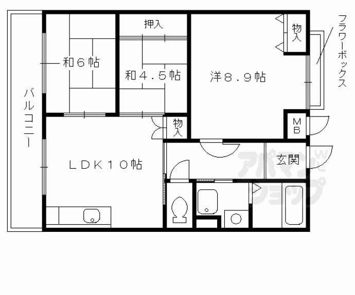 【グリーンハイツ正宗】間取