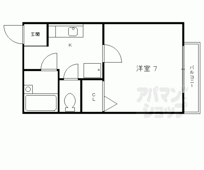 【パルトハイツＭＯＭＯ】間取