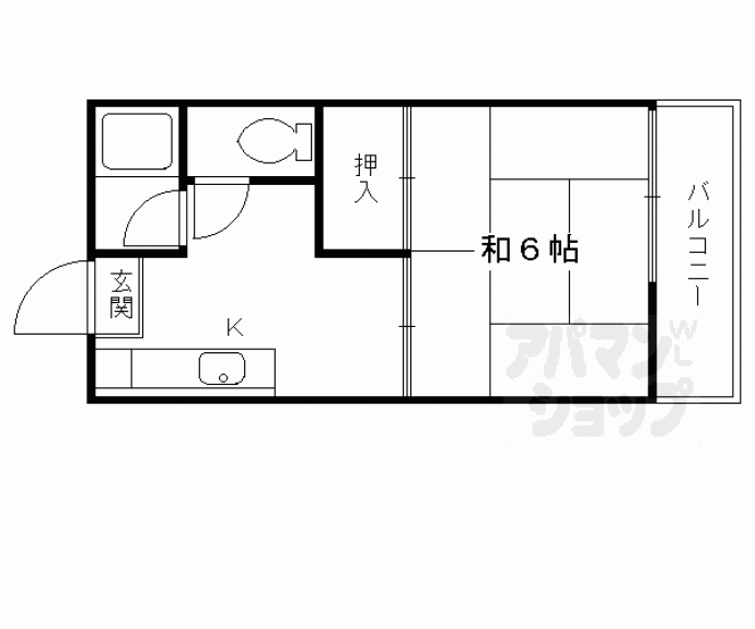 【大山ニューハイツ】間取