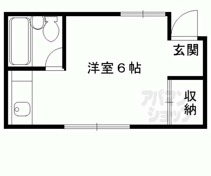 【喜多源第二マンション】間取