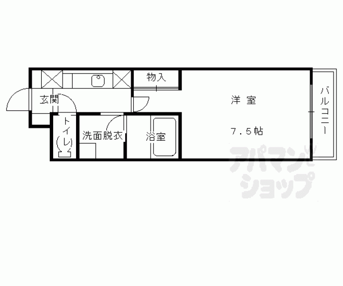 【グッドヒル伏見】間取