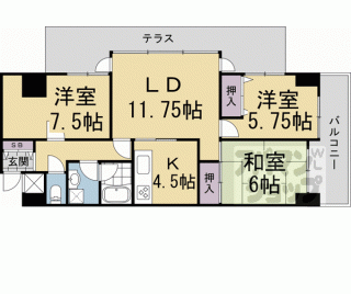 【パークテラス桃山】