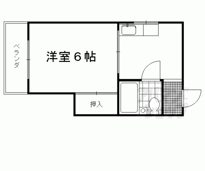【グリシーヌ丹波橋】間取