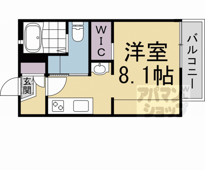 【フレグランス桃山】間取