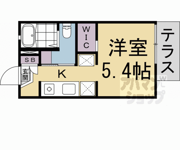 【フレグランス桃山】間取