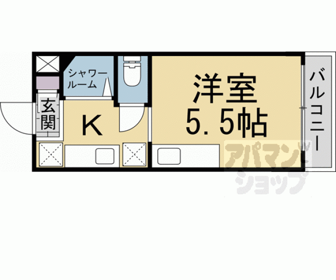 【フローレンス伏見】間取