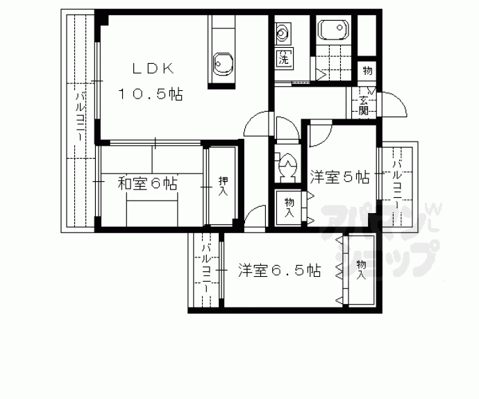 【カサ・デ・高ノ手】間取