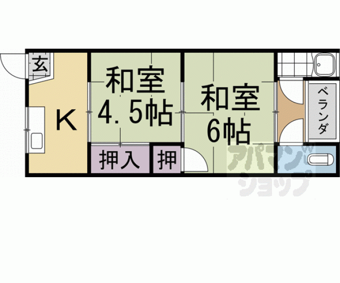 【豊栄ハイツ】間取