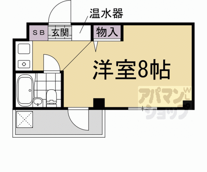 【パレセゾン大枝】間取