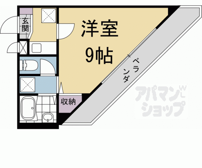 【コモド清水】間取