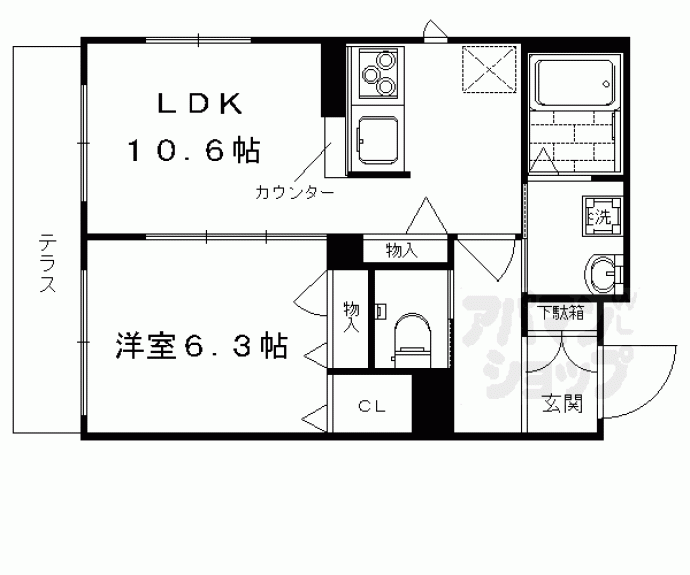 【Ｌａ　ｖｉｅ　Ｆｕｔｕｒ】間取