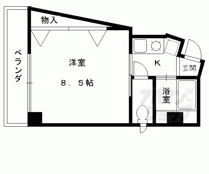 【ソルフェージュ桂】間取