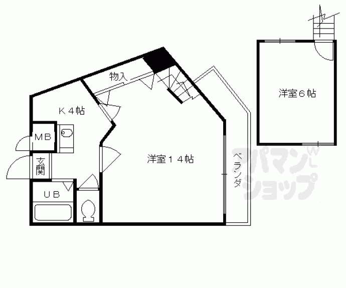 【ソルフェージュ桂】間取