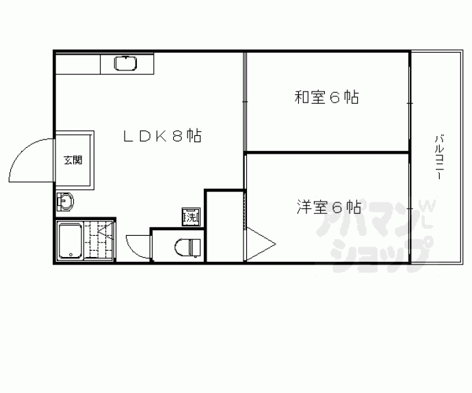 【メゾン美山】間取