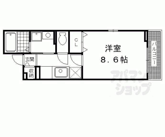 【メゾン ジェルメ】間取