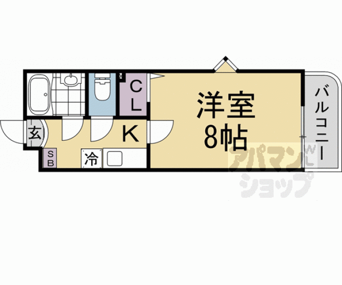 【ヴェルフィオーレ嵐山】間取