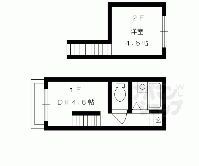 【ファミリエ桂】間取