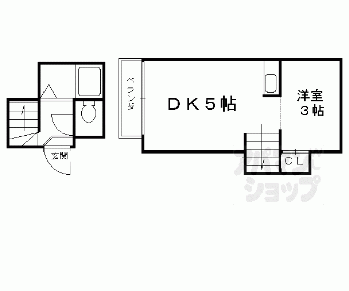 【ファミリエ桂】間取