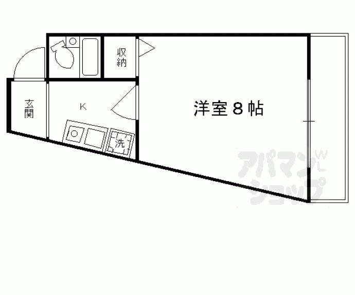 【プリマベーラ双ケ岡】間取