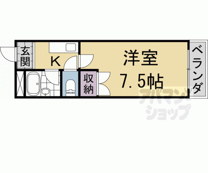 【シャトーキャピタル】間取