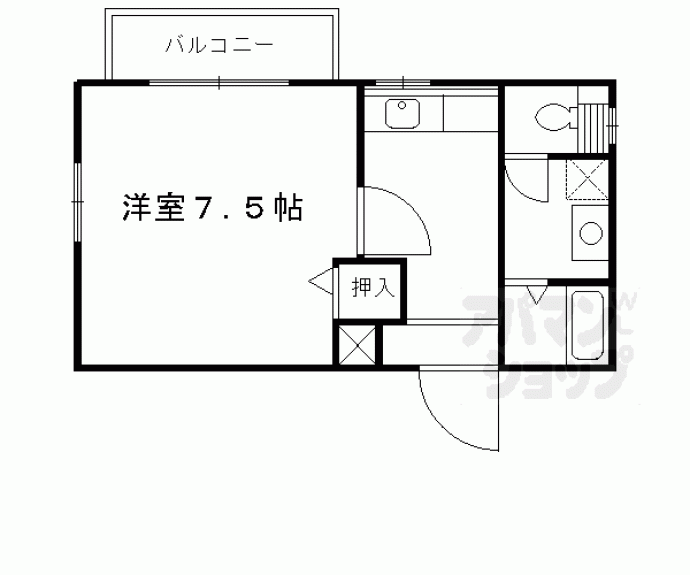 【カーサ・カトレス】間取
