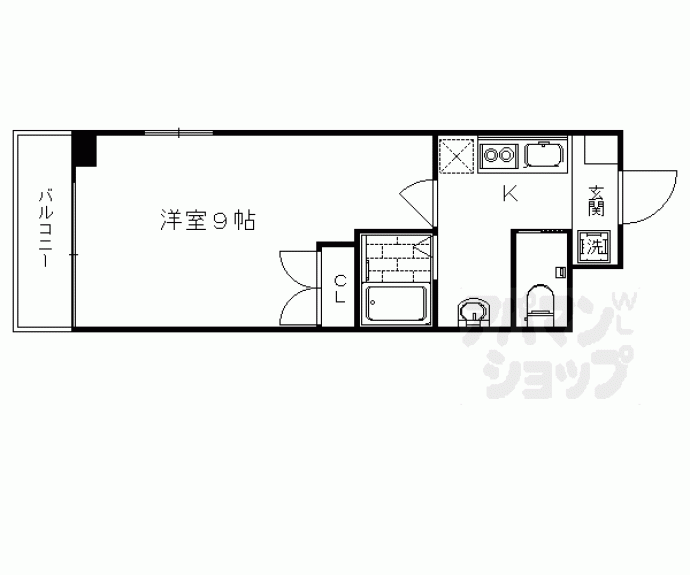 【Ｐａｓｓｅｒ嵯峨嵐山】間取