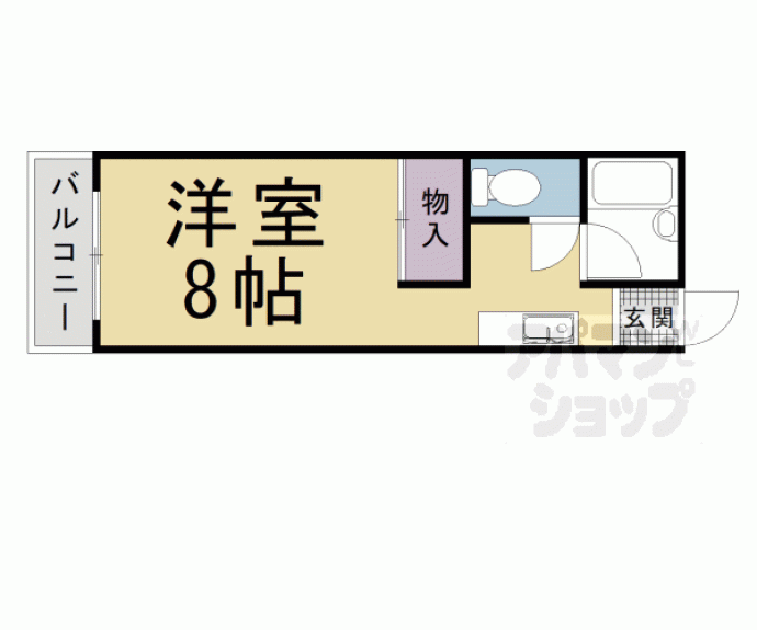 【ジオコート桂】間取