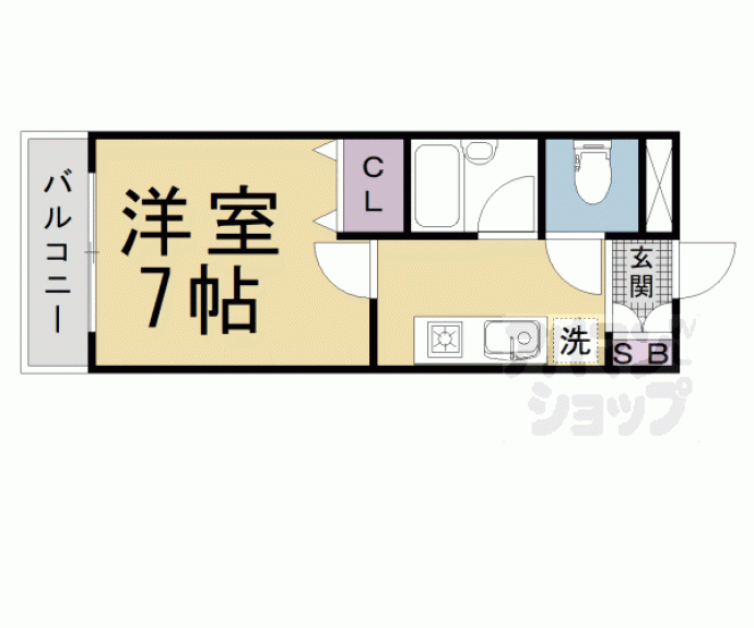 【アストリア桂】間取