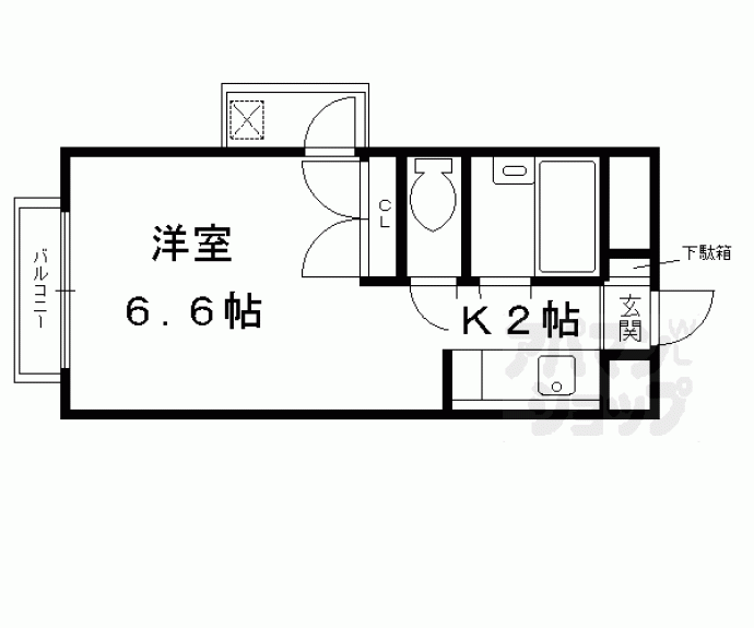 【カツラフラット】間取