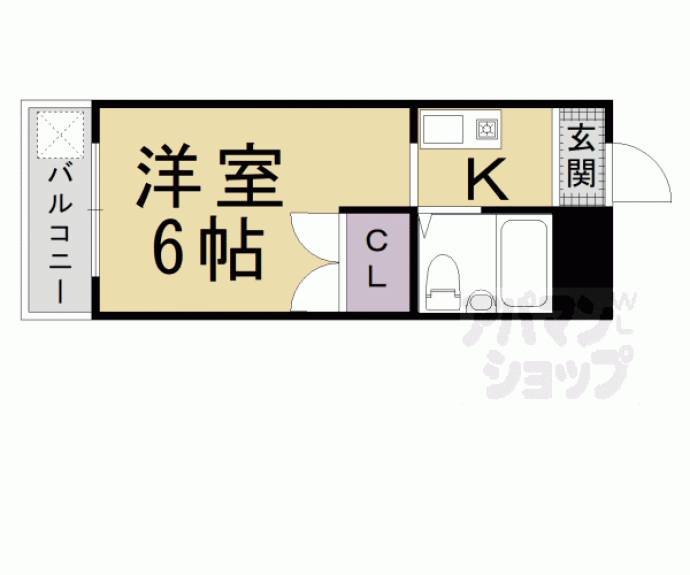 【グリンピア桂】間取