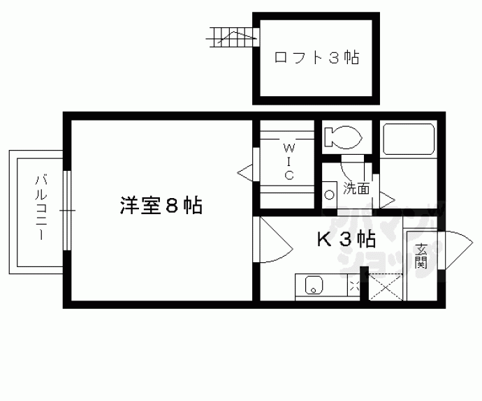 【メゾン桂】間取