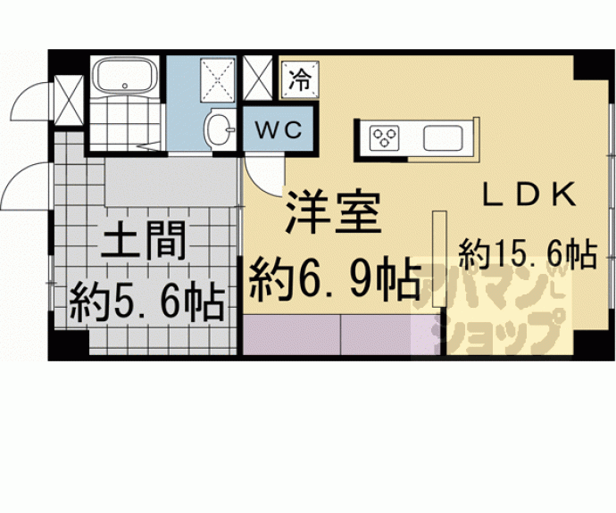 【パークサイドコープ林】間取