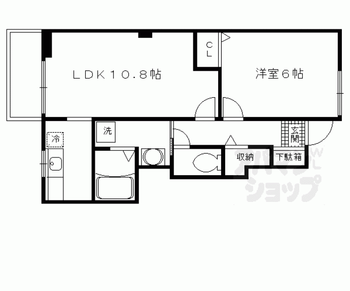 【ヴィラ花水木】間取