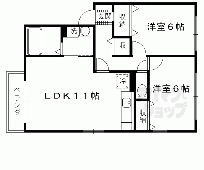【シエスタ】間取