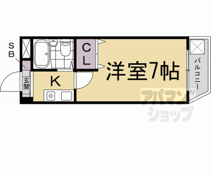 【サンク・ブランシュ】間取